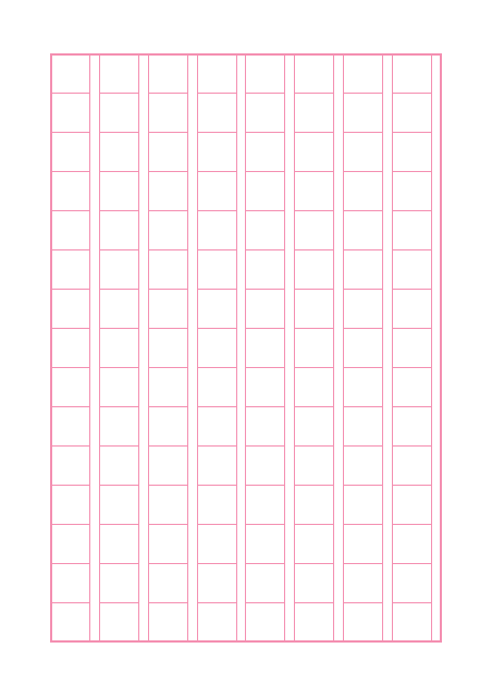 原稿用紙のテンプレート：120字（実線）ピンク