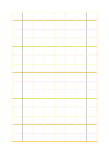 原稿用紙のテンプレート：120字（ルビなし）オレンジ