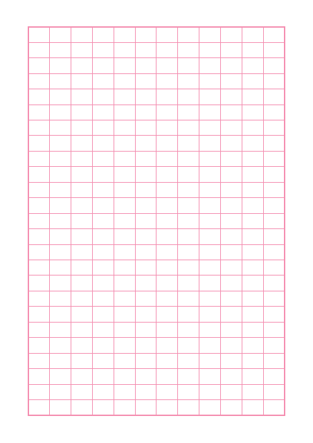 原稿用紙のテンプレート：ルビなし（300字）ピンク